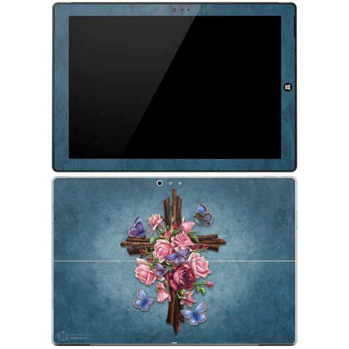 Flower Cross by Brigid Ashwood Surface Pro 3 Skin